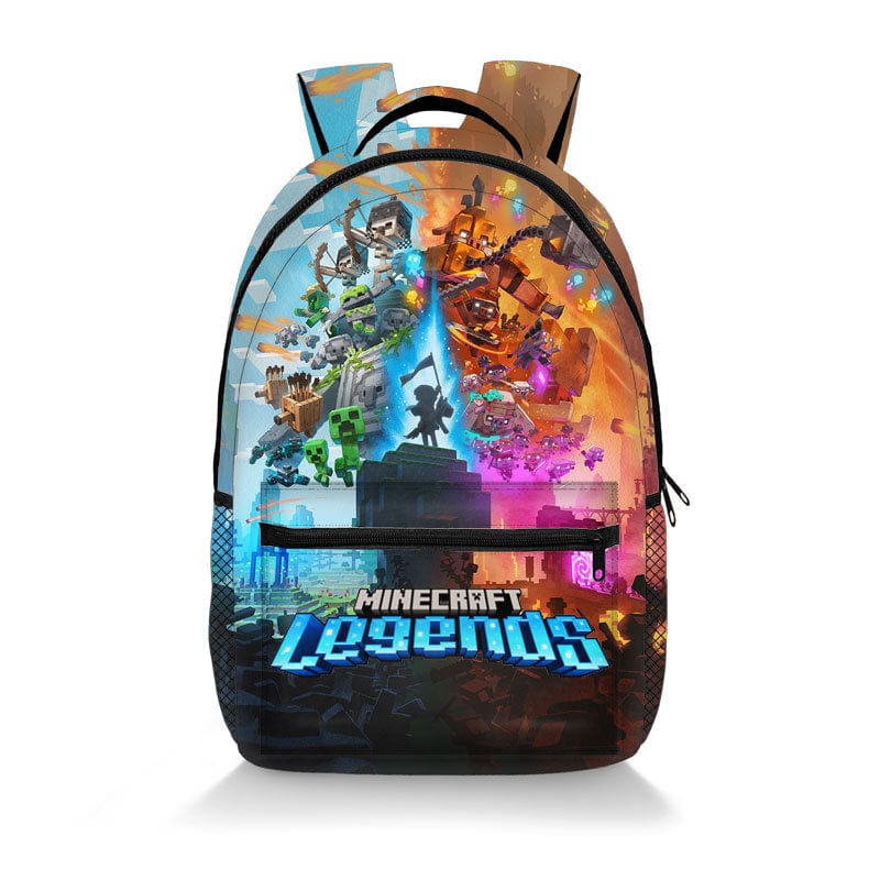 Minecraft School Backpack | Pixel Design Kids’ School Bag