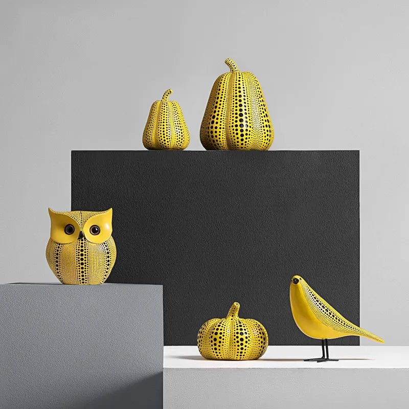 Creative Table Decor Set | Contemporary Art Pieces - Luxyecs