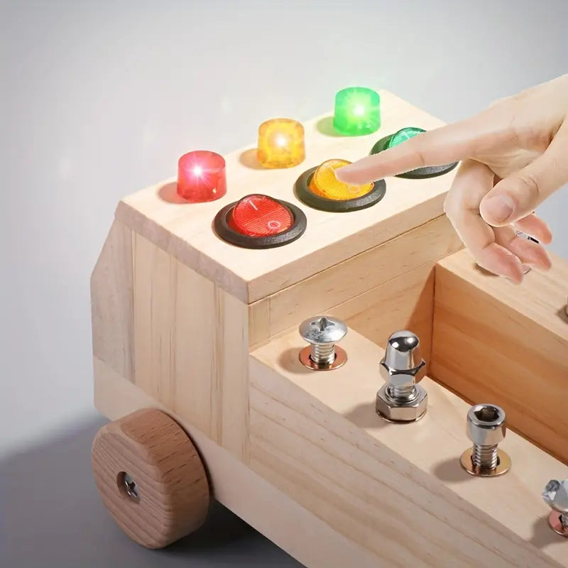 Montessori Busy Board | Interactive Learning Toy to Enhance Fine Motor Skills