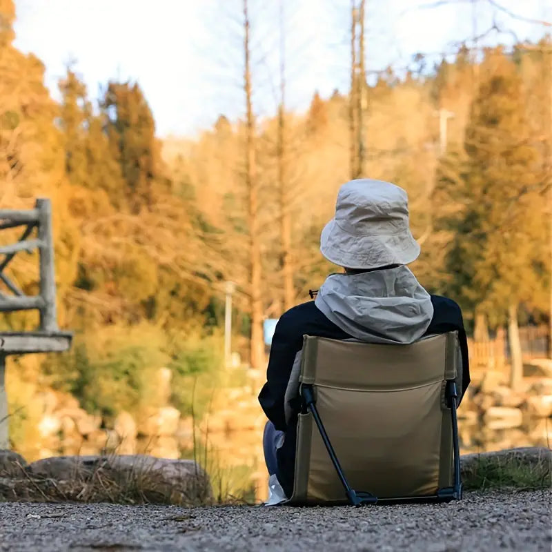 Luxyecs | PicnicPal Foldable Camping Chair – Ergonomic, Lightweight, Durable Outdoor Seating