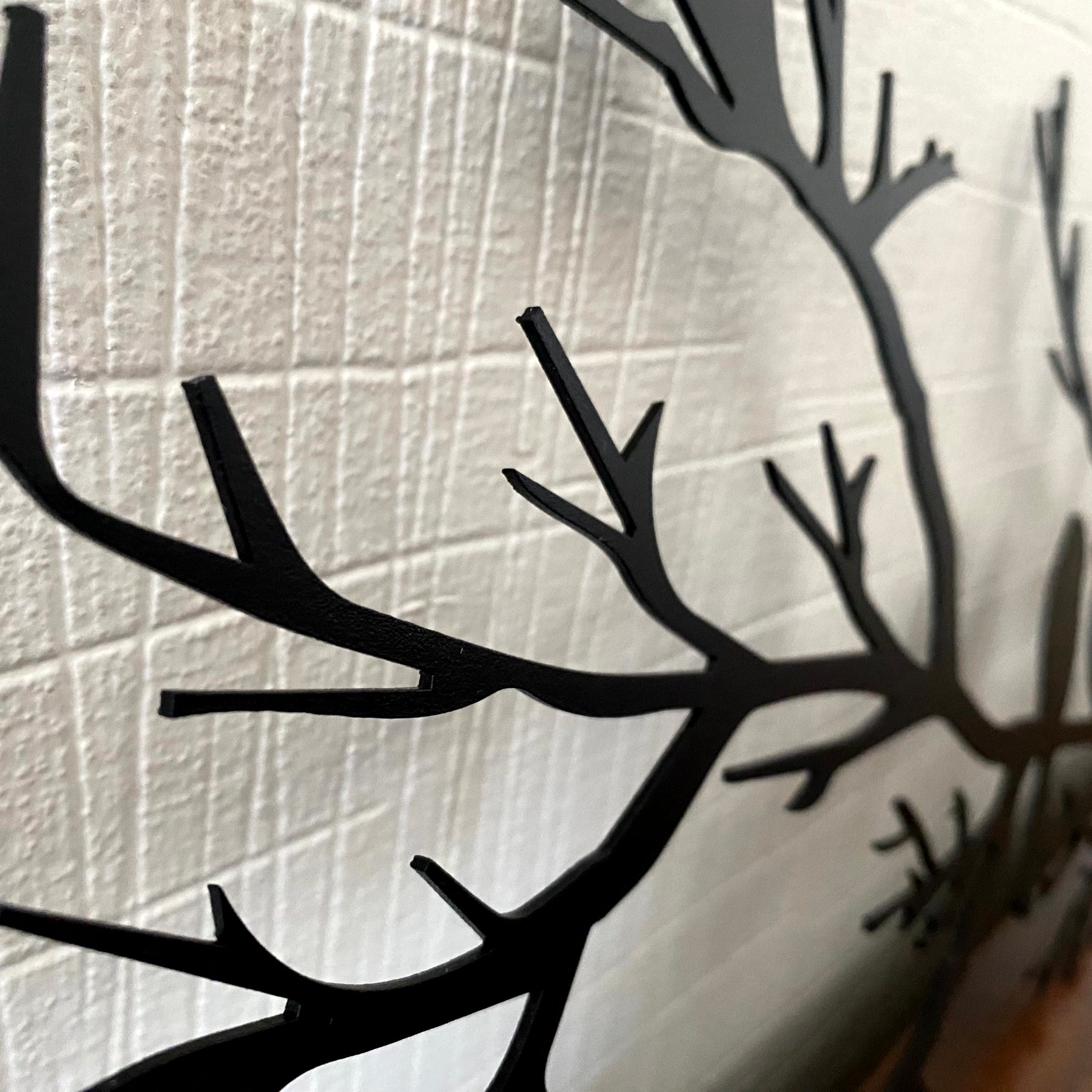 Metal Wall Art | Birds on Branch Design for Elegant Home Decor