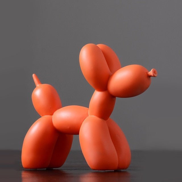 Decorative Sculpture | Unique Abstract Balloon Dog Art Piece - Luxyecs