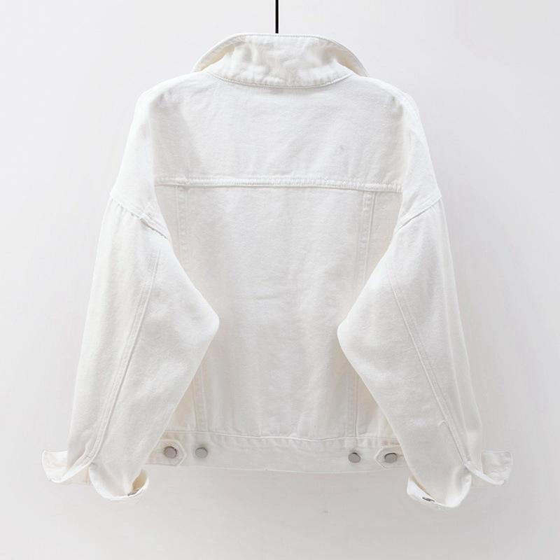 Women’s Denim Jacket | Casual Jean Jacket with Button Front