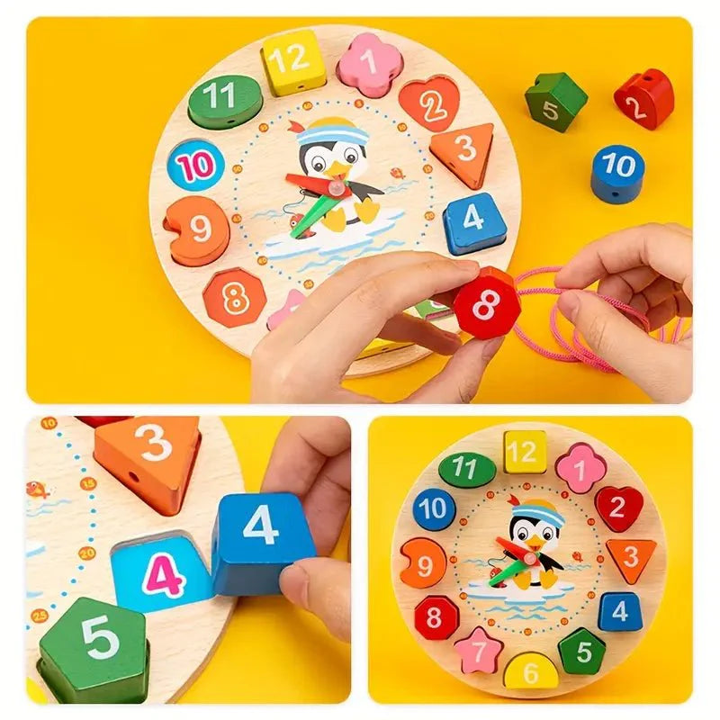 Montessori Toy Set | Wooden Learning Toy for Motor Skills & Sensory Development