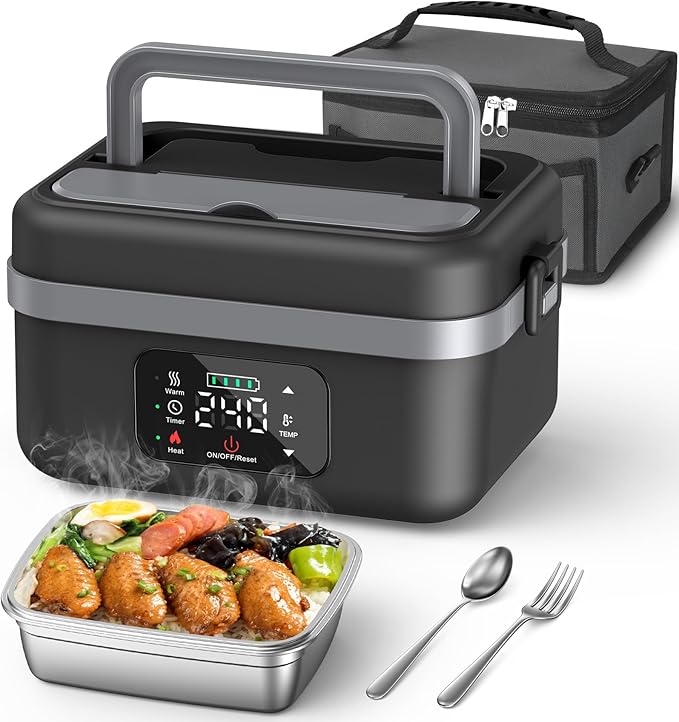 Electric Food Container | Portable Lunch Heater - Luxyecs