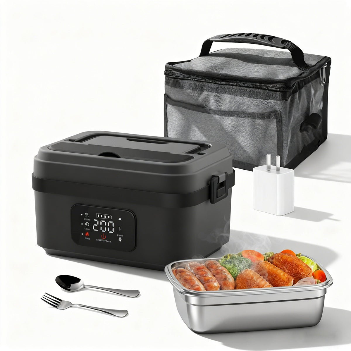 Electric Food Container | Portable Lunch Heater - Luxyecs