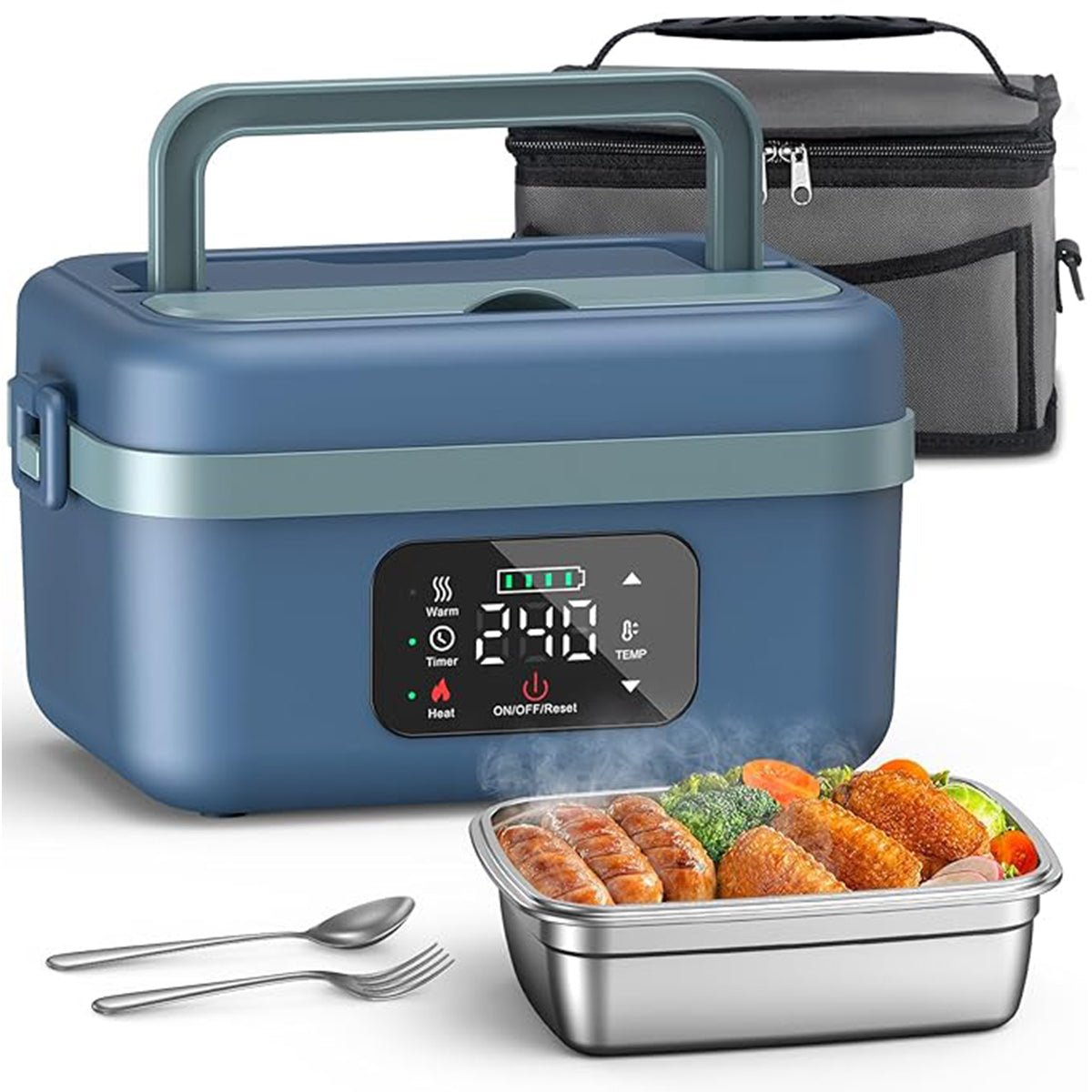 Electric Food Container | Portable Lunch Heater - Luxyecs