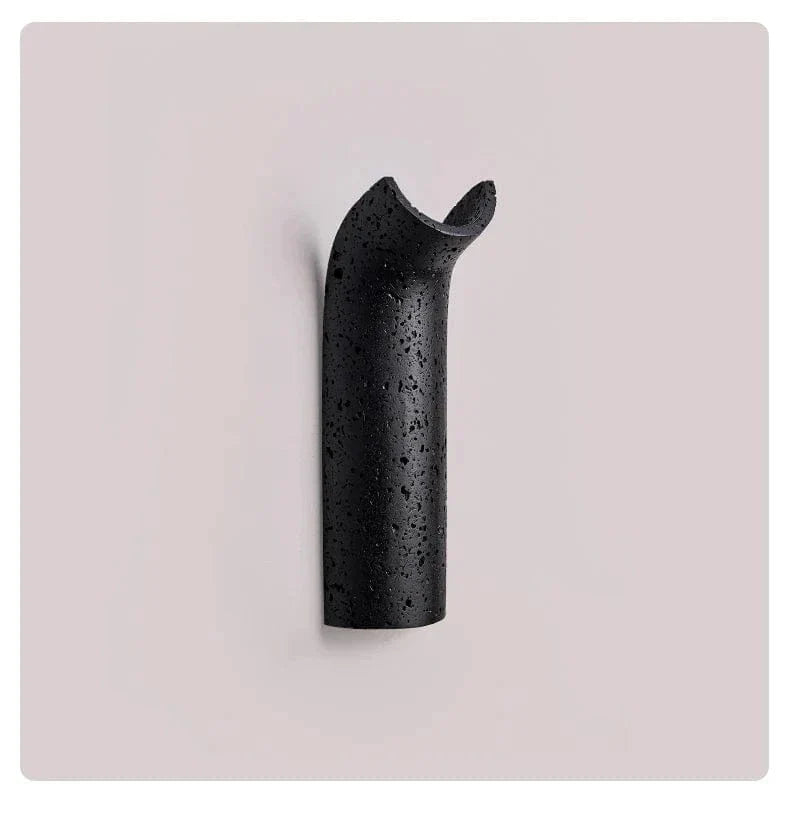 Stone LED Wall Sconce | Minimalist Travertine Indoor Lighting