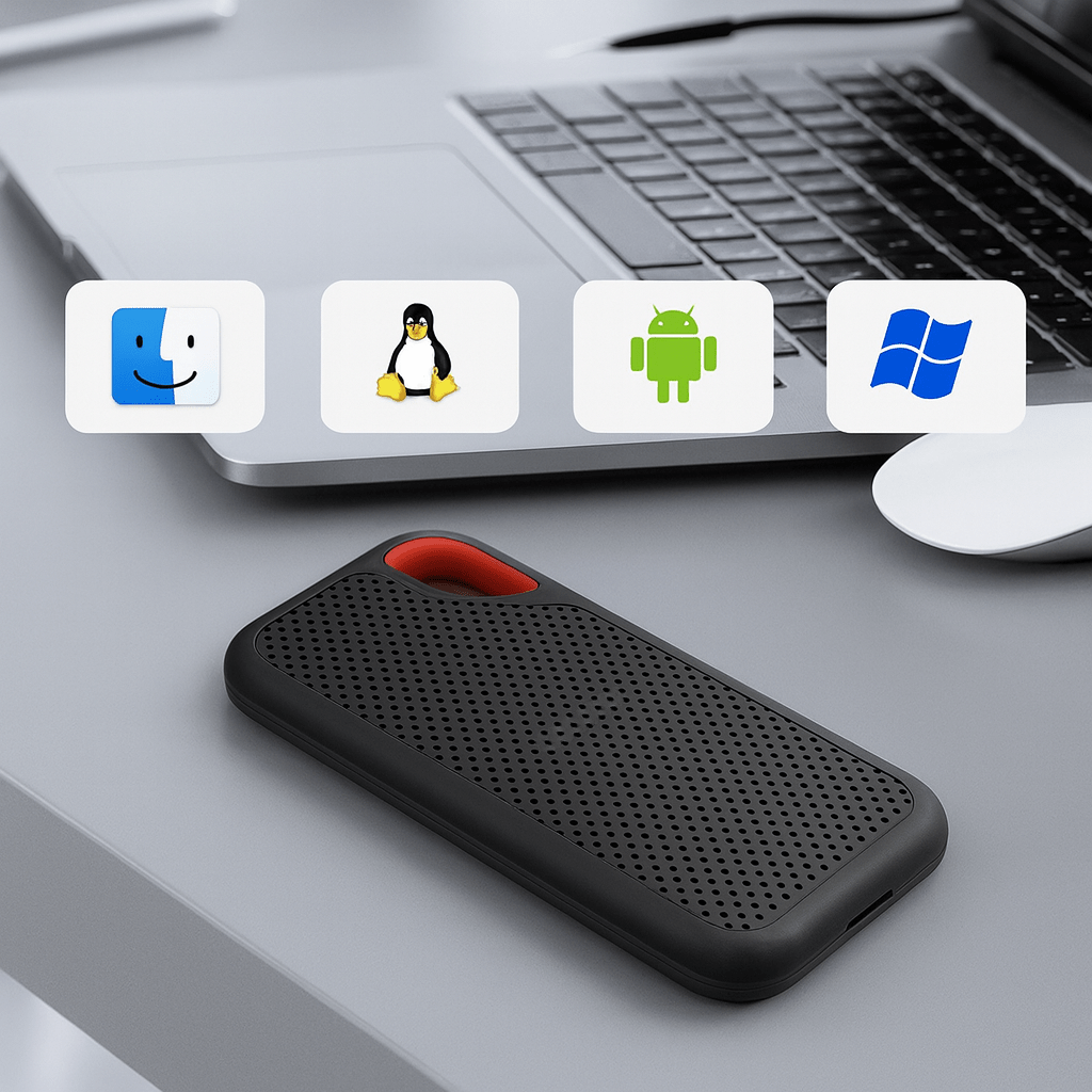 External Storage Drive | Portable Data Backup Device - Luxyecs