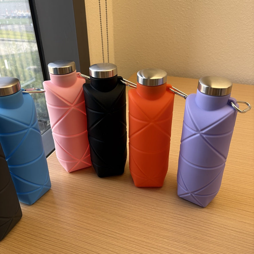 Collapsible Water Bottle | Portable Silicone Travel Flask
