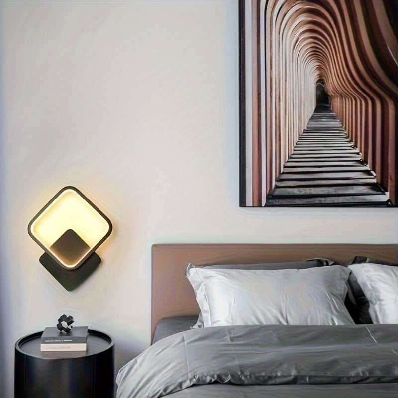 Modern LED Wall Light | Minimalist Square Wall Lamp
