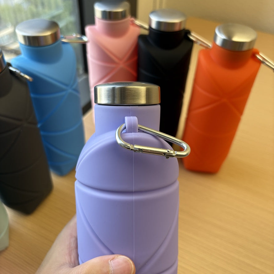 Collapsible Water Bottle | Portable Silicone Travel Flask