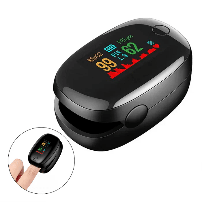 Finger Pulse Oximeter | Blood Oxygen Monitor - Luxyecs