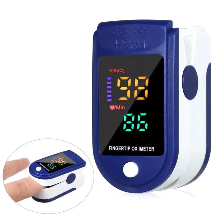 Finger Pulse Oximeter | Blood Oxygen Monitor - Luxyecs