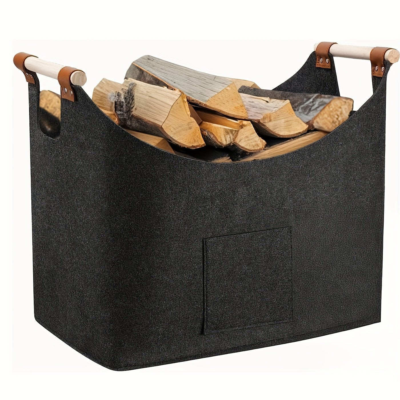 Firewood Log Carrier | Indoor Storage Holder - Luxyecs
