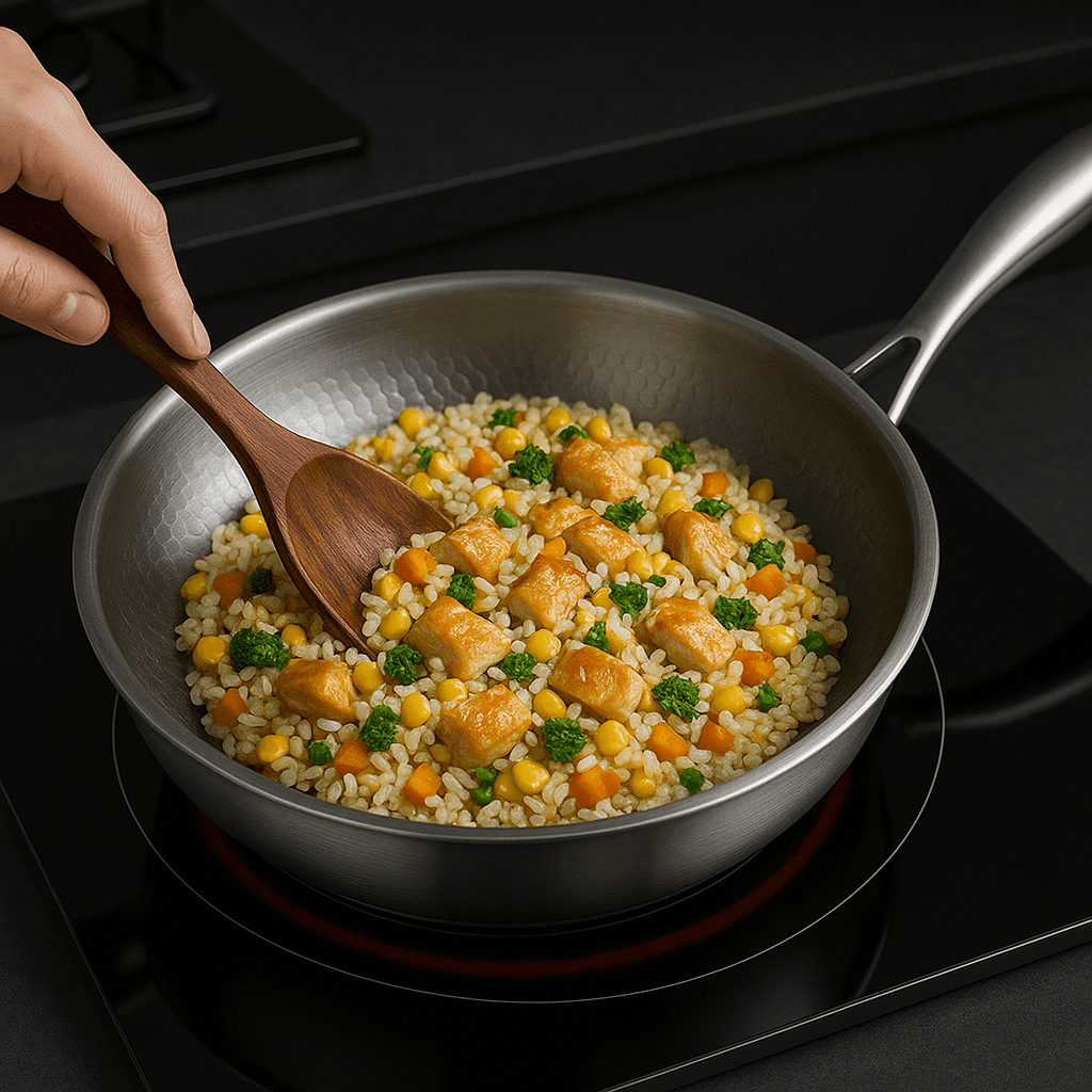 Frying Pan | Professional Cooking Skillet - Luxyecs