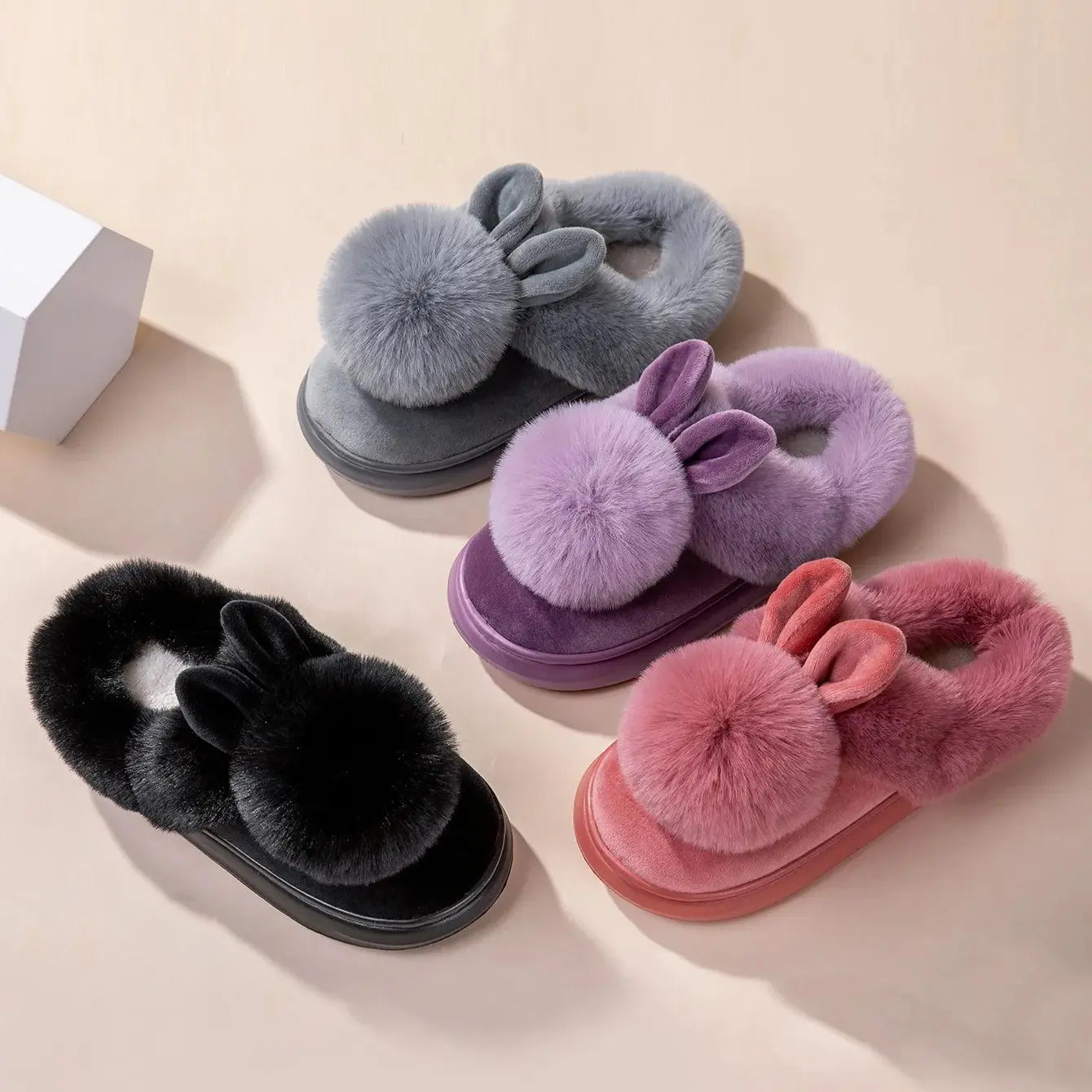 Bunny Plush Slippers | Soft and Cozy Bunny Slippers for Comfort