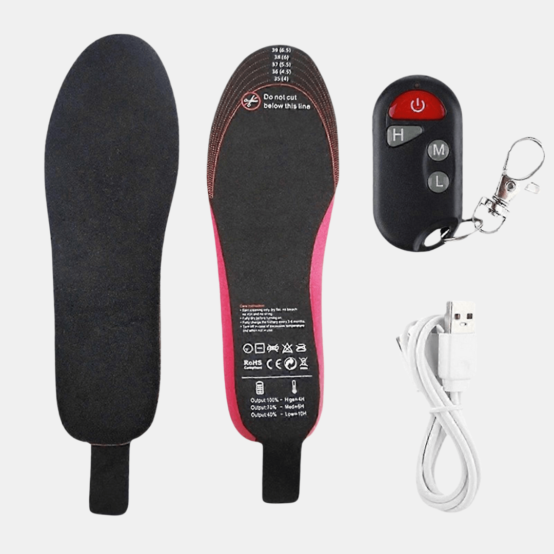 Heated Shoe Insoles | Rechargeable Foot Warmers - Luxyecs