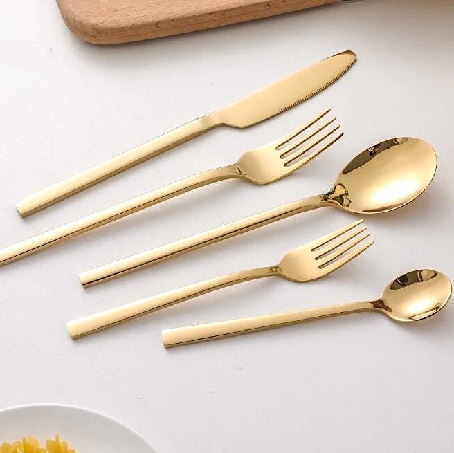 Cutlery Set | Elegant 30-Piece Stainless Steel Dining Essentials