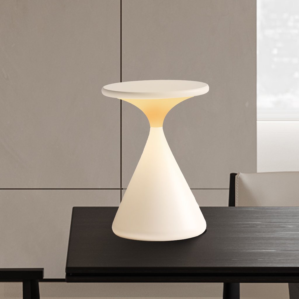 Hourglass Wireless Table Lamp | Elegant Wireless Lighting for Modern Homes