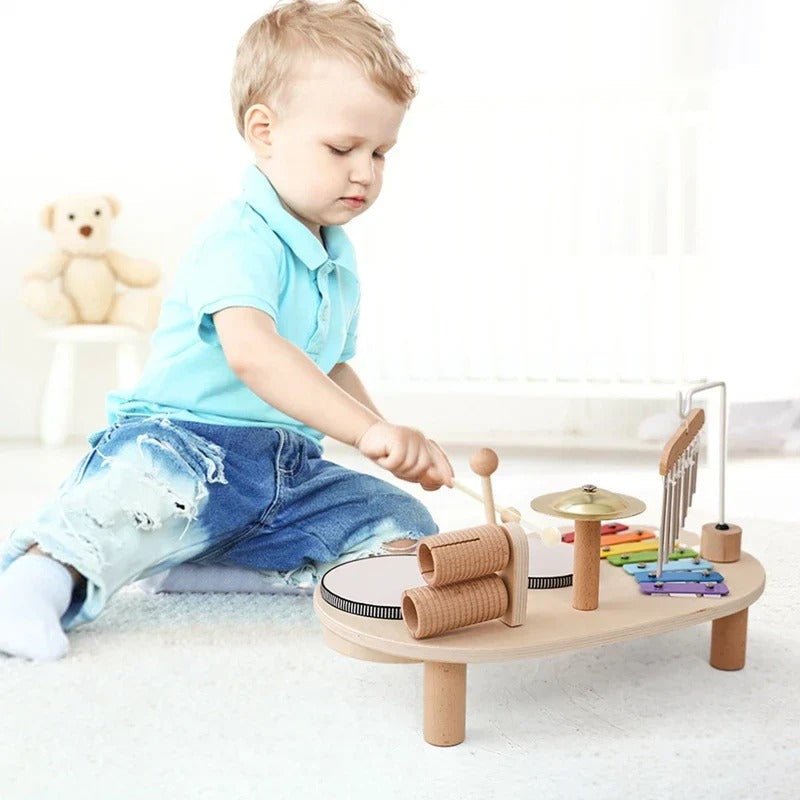 Melodiny Musical Toy | Wooden Set for Creative Babies Aged 12+ Months