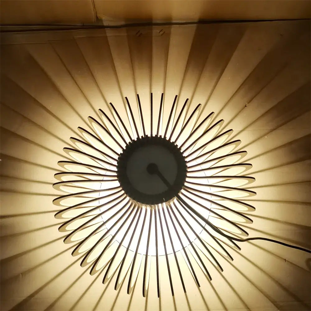 Rustic Wooden Pendant Lamp | Holland Design for Cozy and Elegant Home Decor