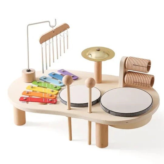 Melodiny Musical Toy | Wooden Set for Creative Babies Aged 12+ Months