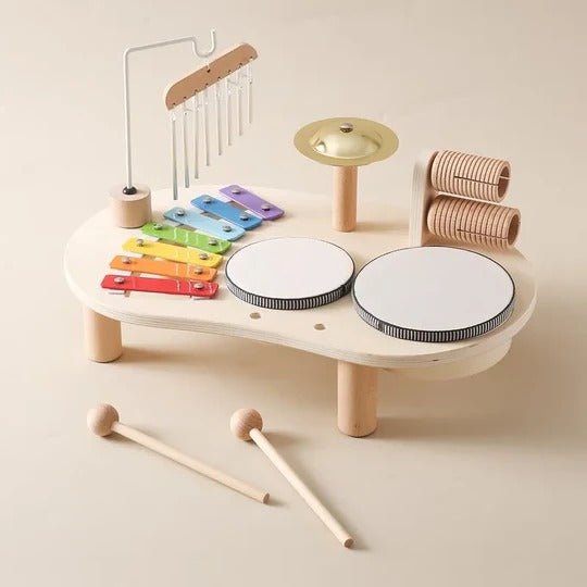Melodiny Musical Toy | Wooden Set for Creative Babies Aged 12+ Months