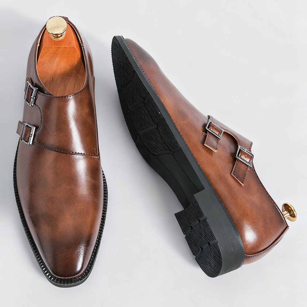 Men’s Dress Shoes | Classic Double Strap Footwear