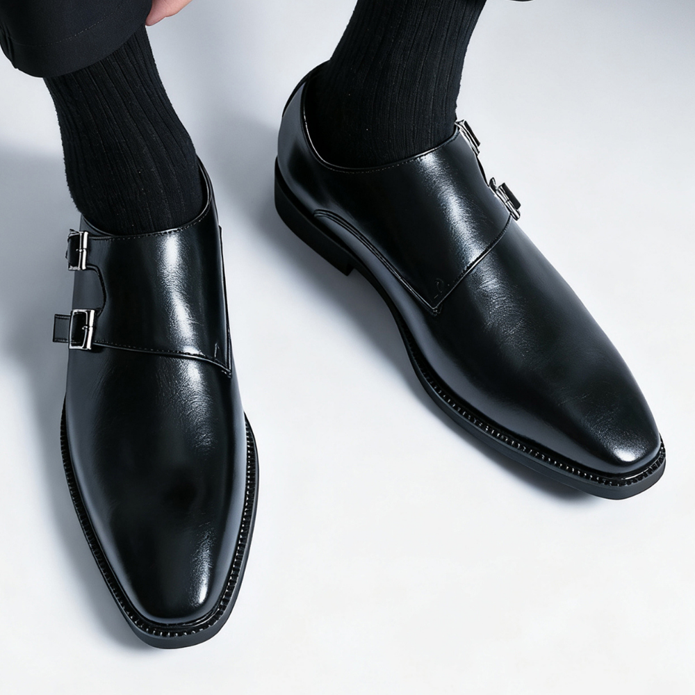 Men’s Dress Shoes | Classic Double Strap Footwear
