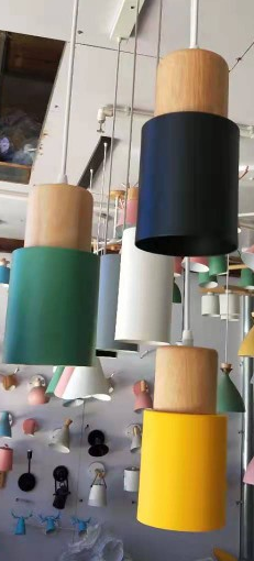 SinglePend - Nordic Macaron cilinder aluminium LED hanglamp