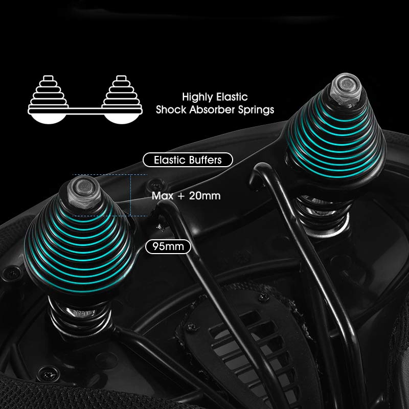 Ergonomic Bicycle Saddle | Breathable Wide Cycling Seat