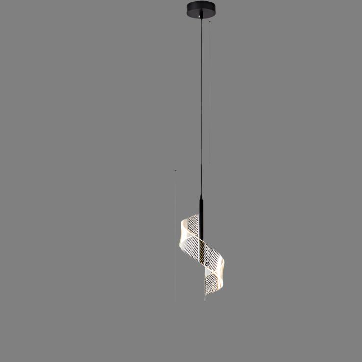 Spiral Hanging Lamp | Modern LED Pendant Light