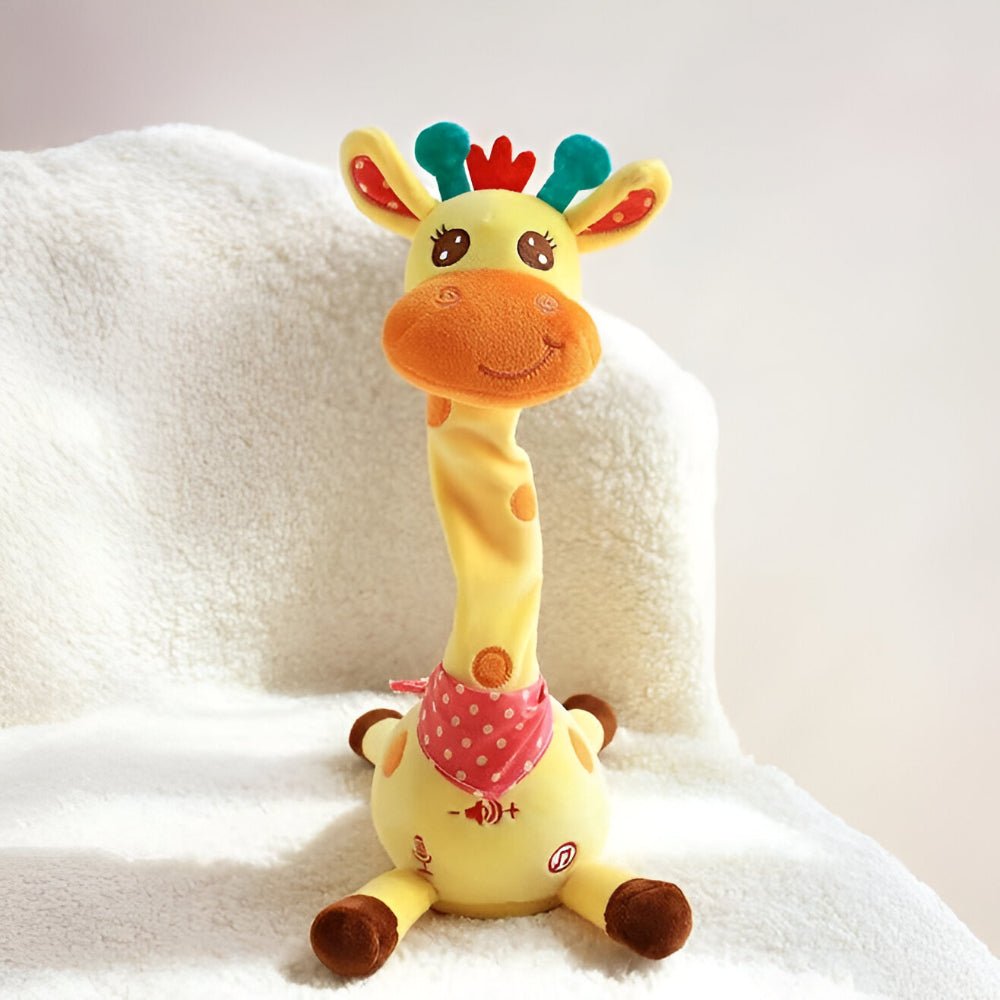 Kids Musical Toy | Interactive Singing Plush Giraffe - Luxyecs