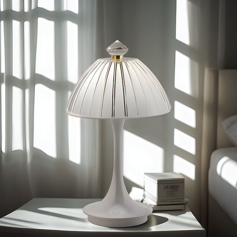 Vintage Touch LED Bedside Lamp – Timeless Charm for Your Room