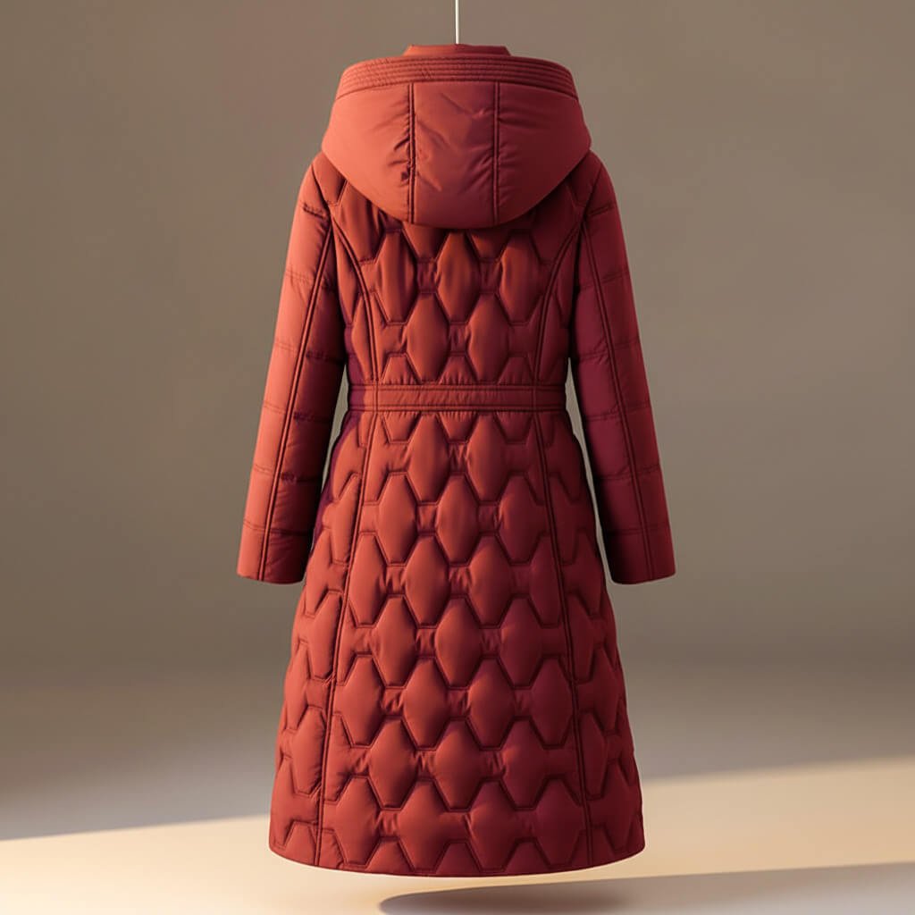 Lauren Quilted Hooded Coat - Luxyecs