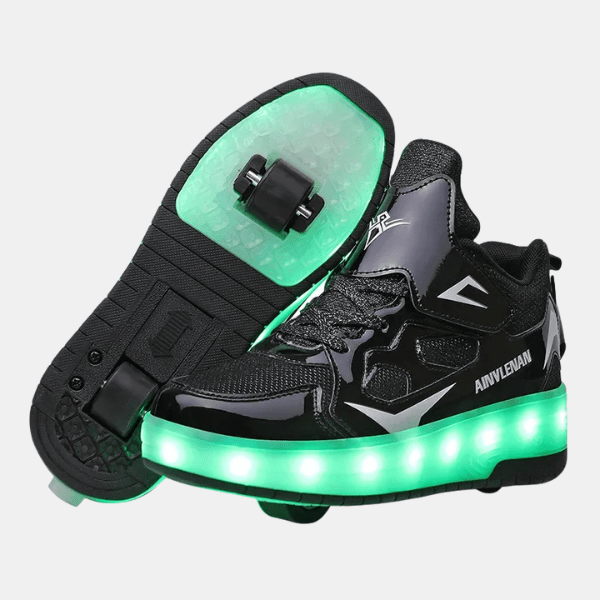 LED Roller Shoes for Children – Fun, Light - Up Wheels for Active Playtime - Luxyecs