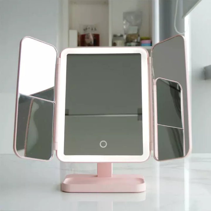 LED Vanity Mirror with Lights – Adjustable Lighting for Makeup Application - Luxyecs