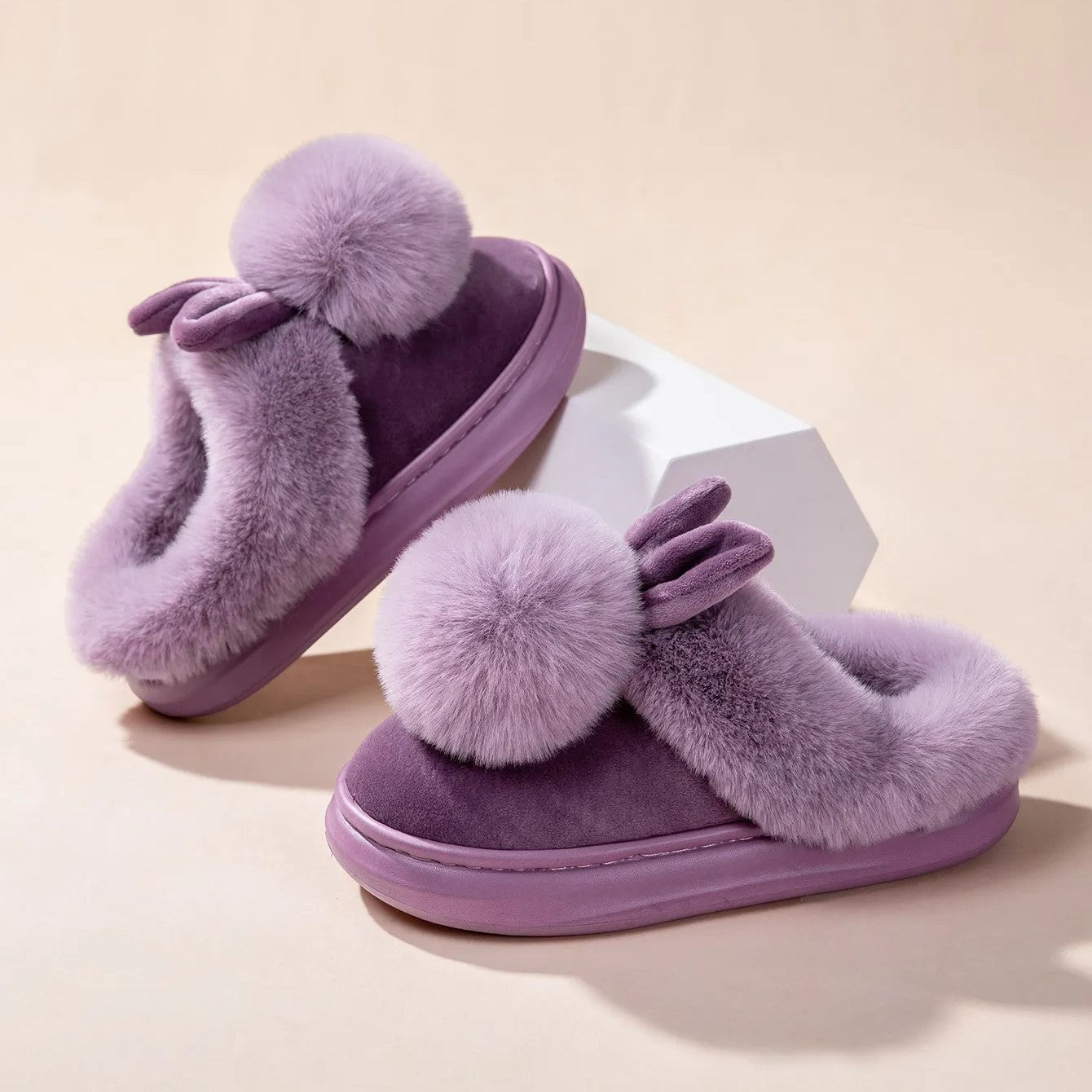 Bunny Plush Slippers | Soft and Cozy Bunny Slippers for Comfort