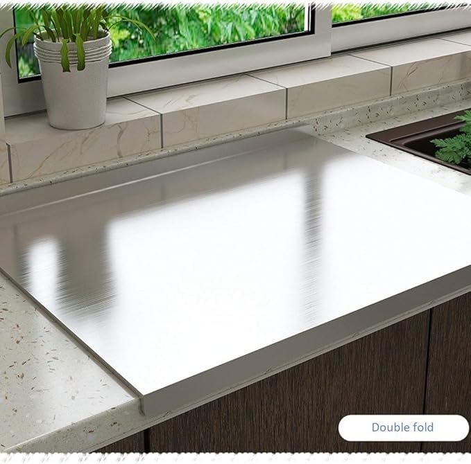 SliceGrip | Stainless Steel Cutting Board with Lip - Durable, Non-Slip, Hygienic Cutting Board for Kitchen