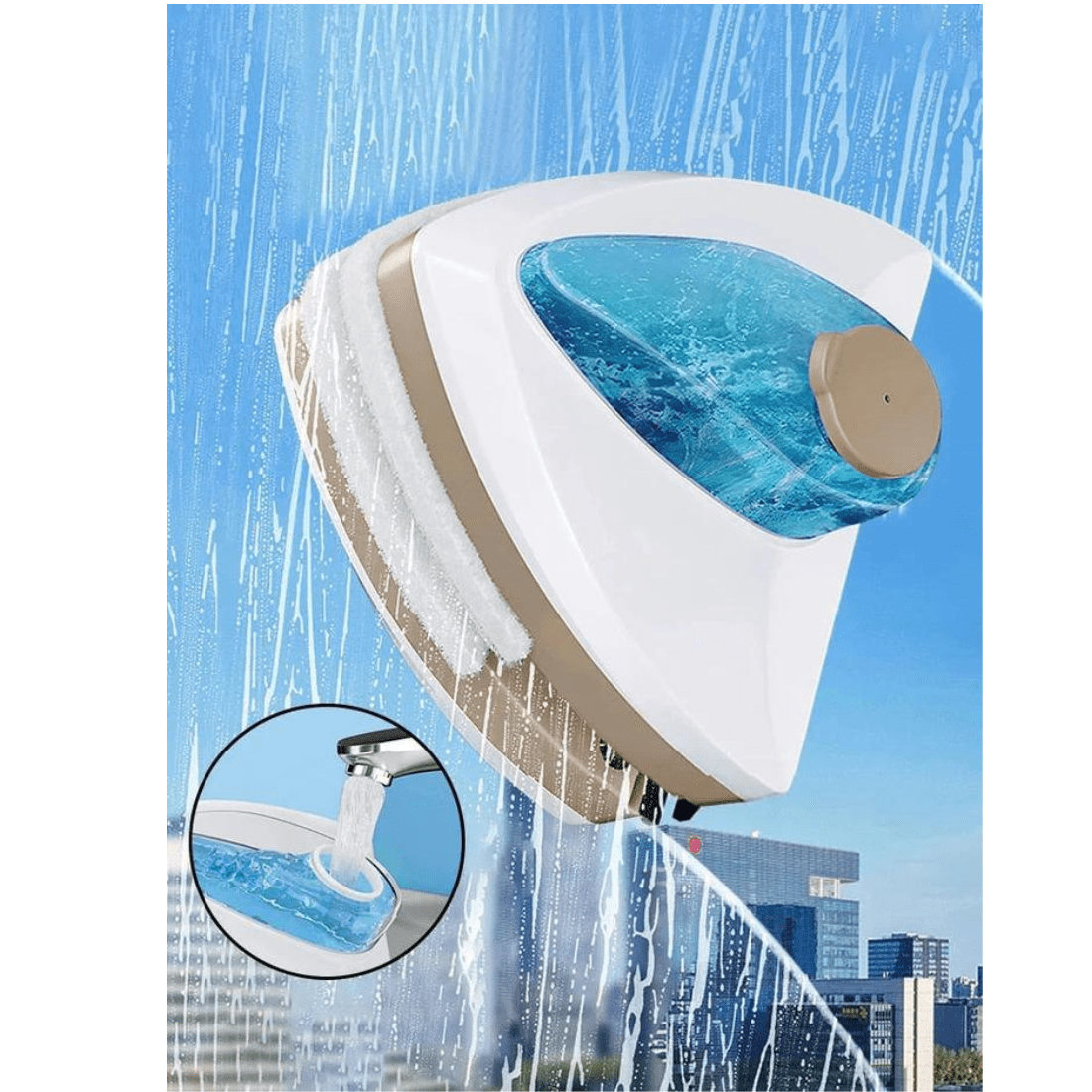 Magnetic Window Cleaner | Double Sided Glass Cleaning Tool - Luxyecs
