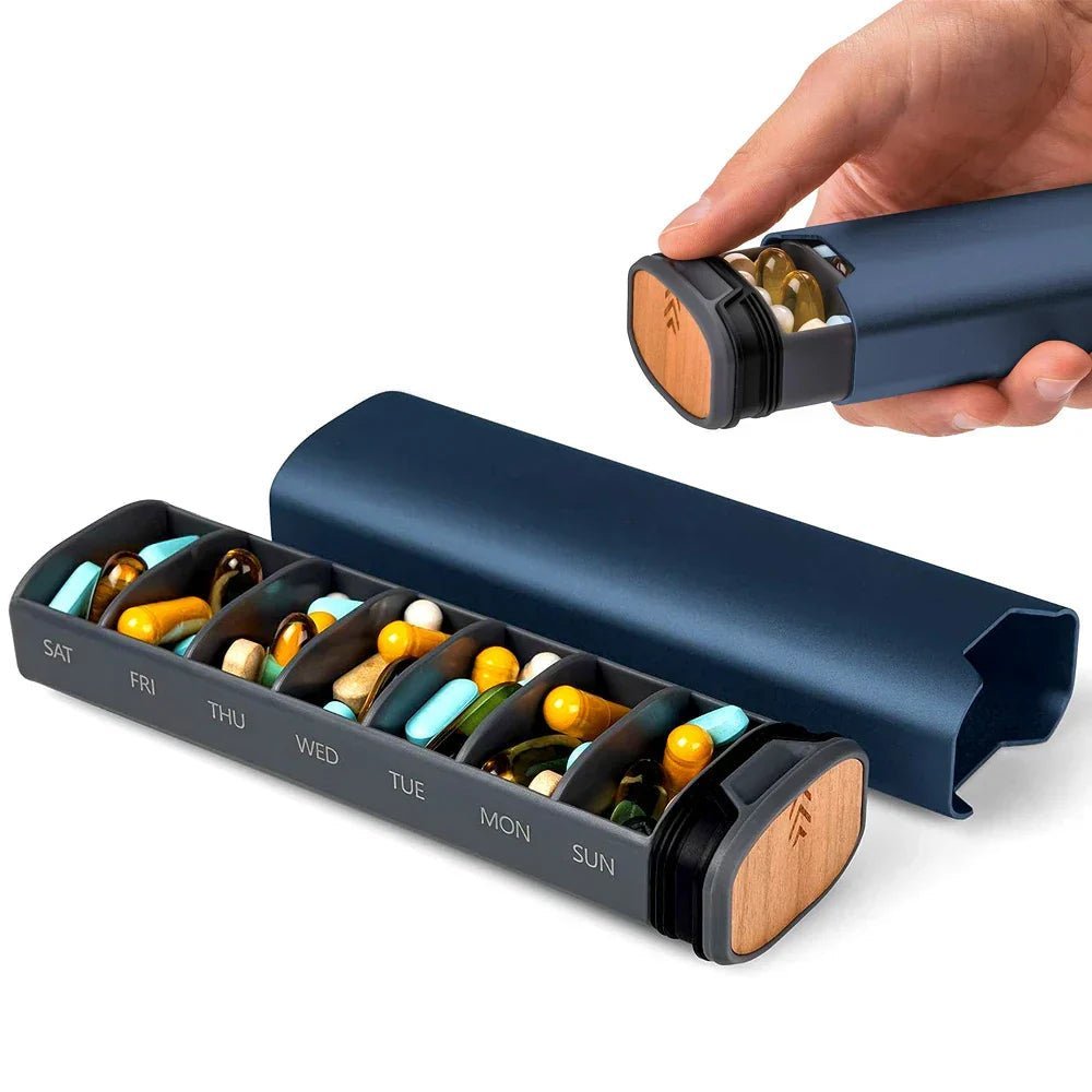 Medicine Organizer | Pocket Pill Storage Case - Luxyecs
