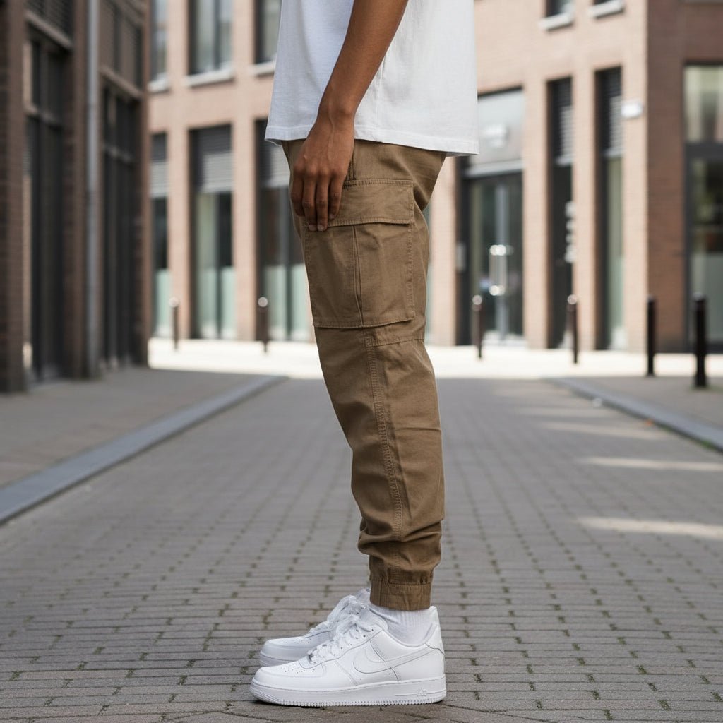 Men’s Cargo Trousers | Everyday Casual Pants - Luxyecs