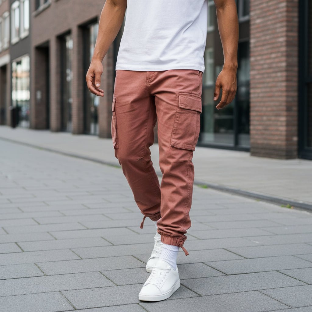 Men’s Cargo Trousers | Everyday Casual Pants - Luxyecs