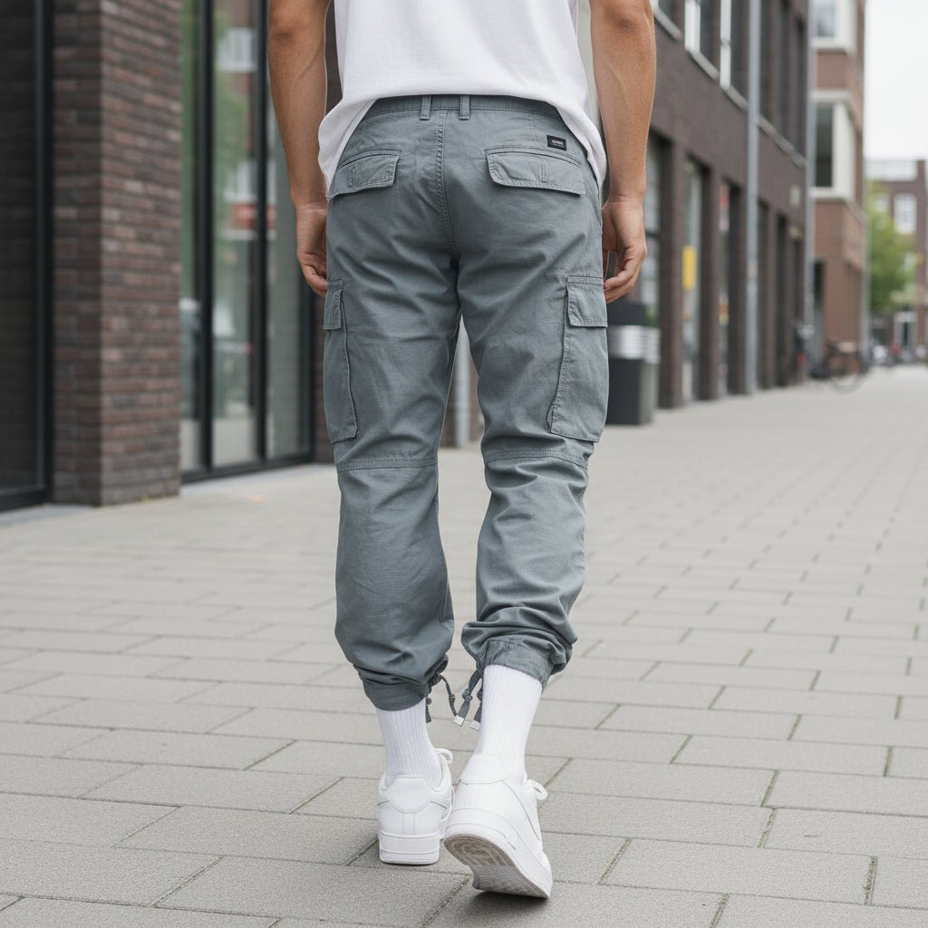 Men’s Cargo Trousers | Everyday Casual Pants - Luxyecs