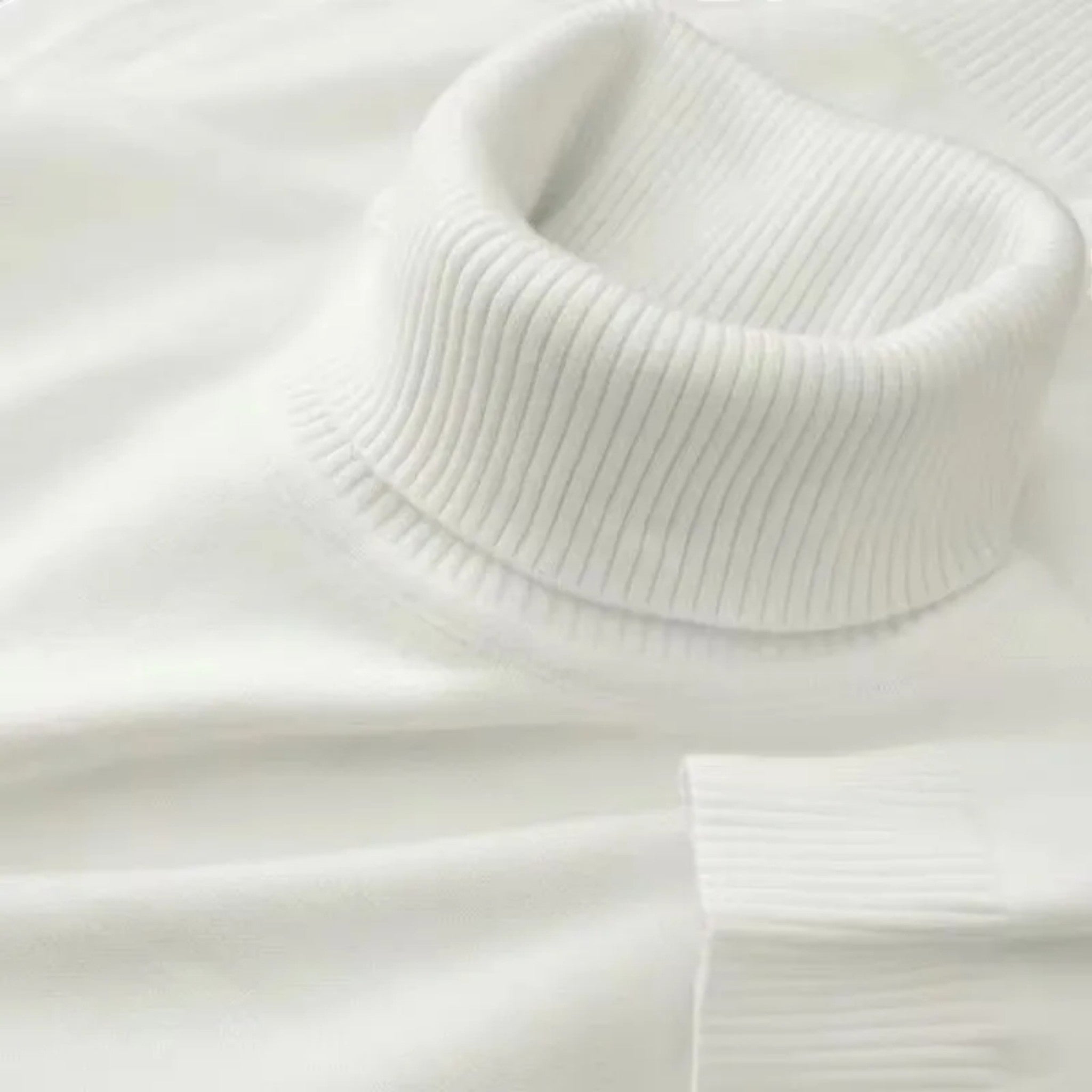 Men’s Knitted Wool Turtleneck Sweater - Luxyecs