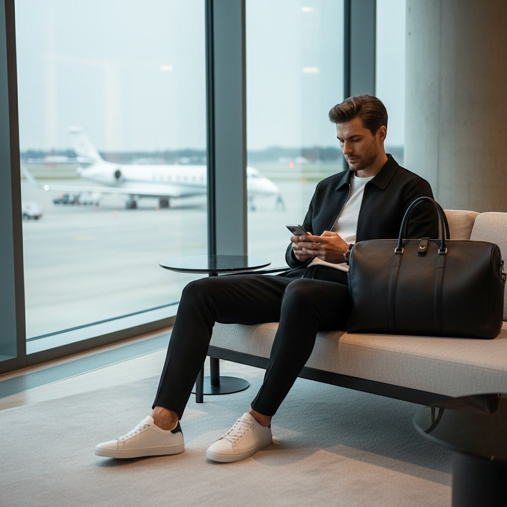 Men’s Two Piece Set Zip Jacket | Casual Jacket And Pants - Luxyecs