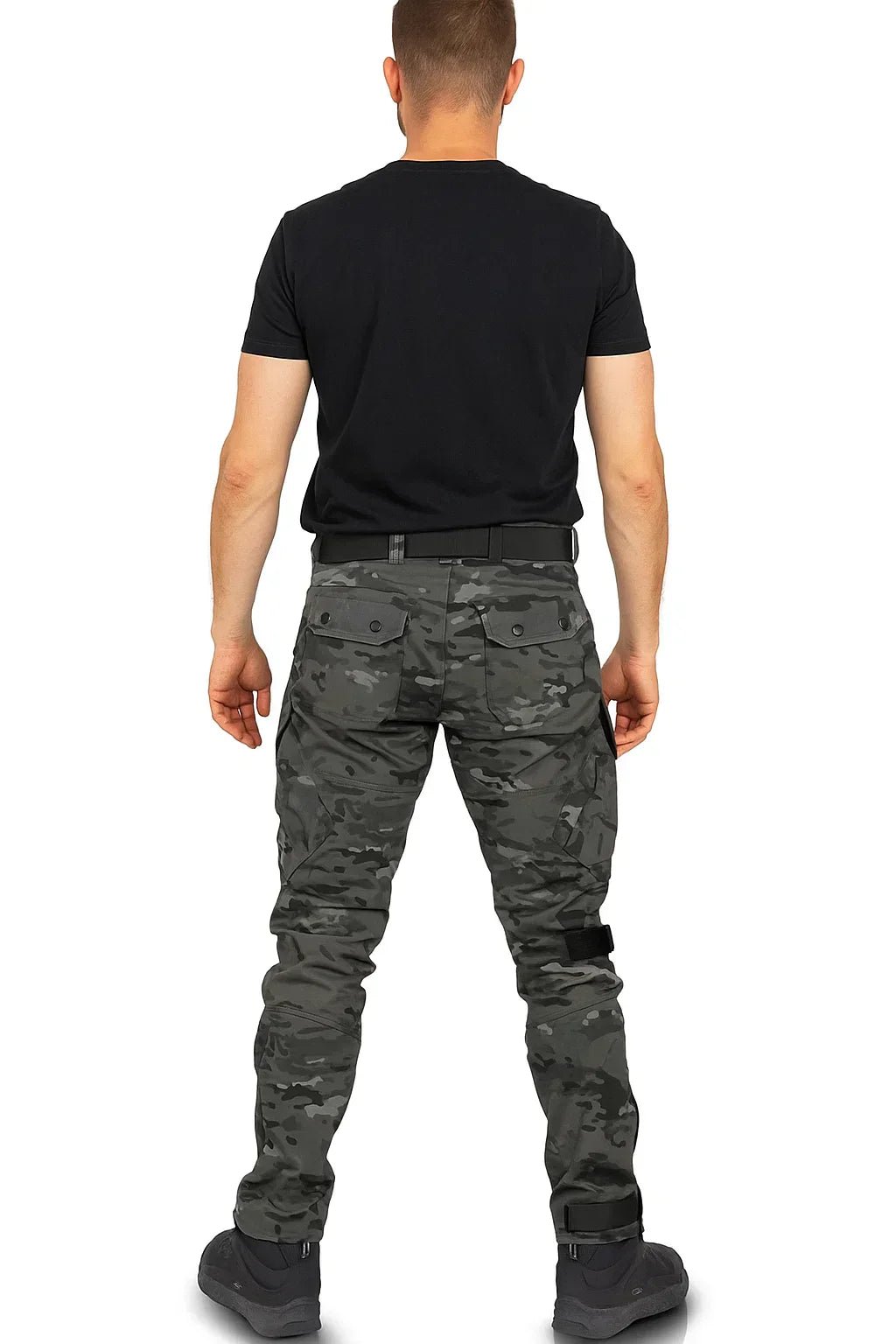 Men's Utility Trousers - Slim Cut Cargo - Style Pants - Luxyecs