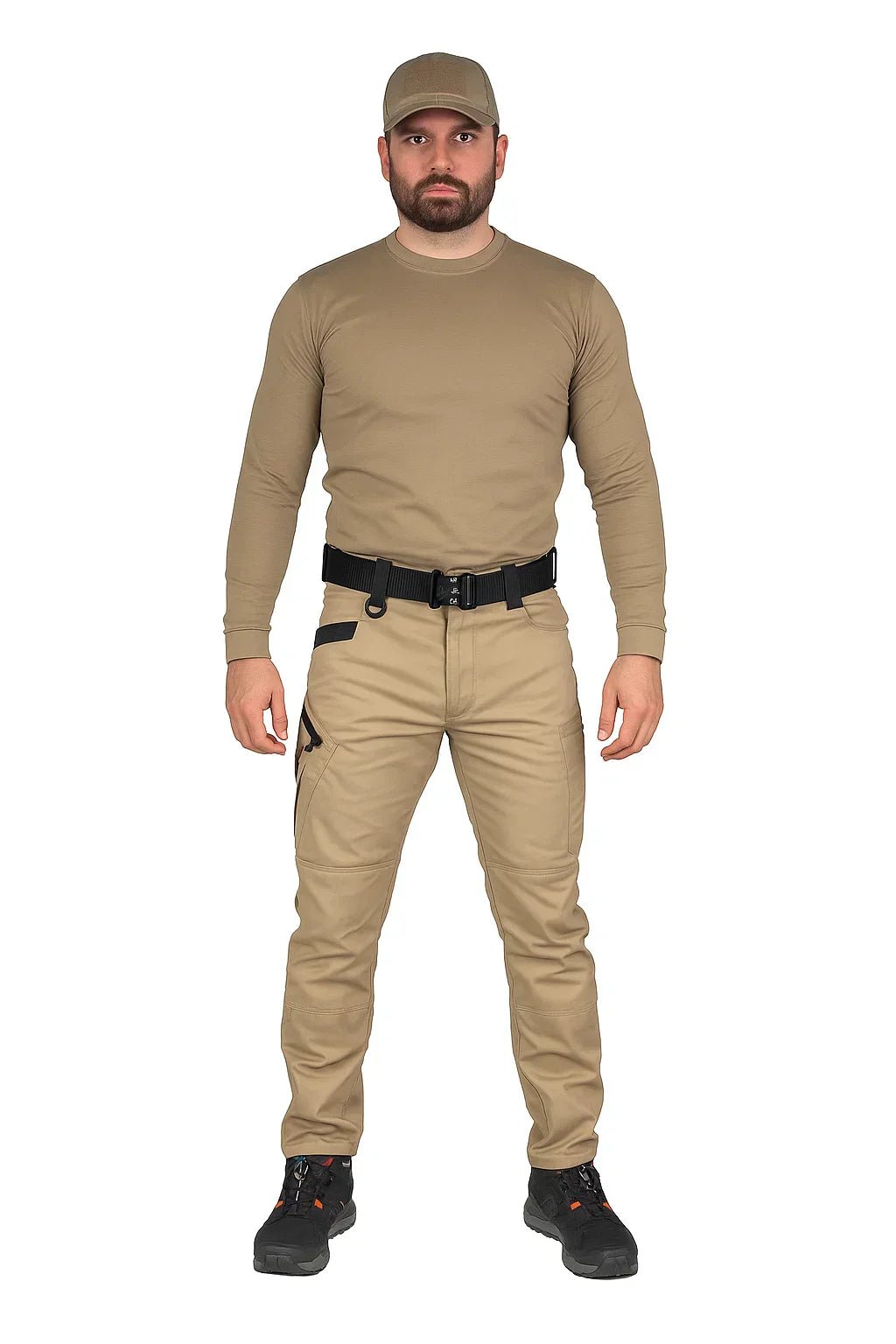 Men's Utility Trousers - Slim Cut Cargo - Style Pants - Luxyecs