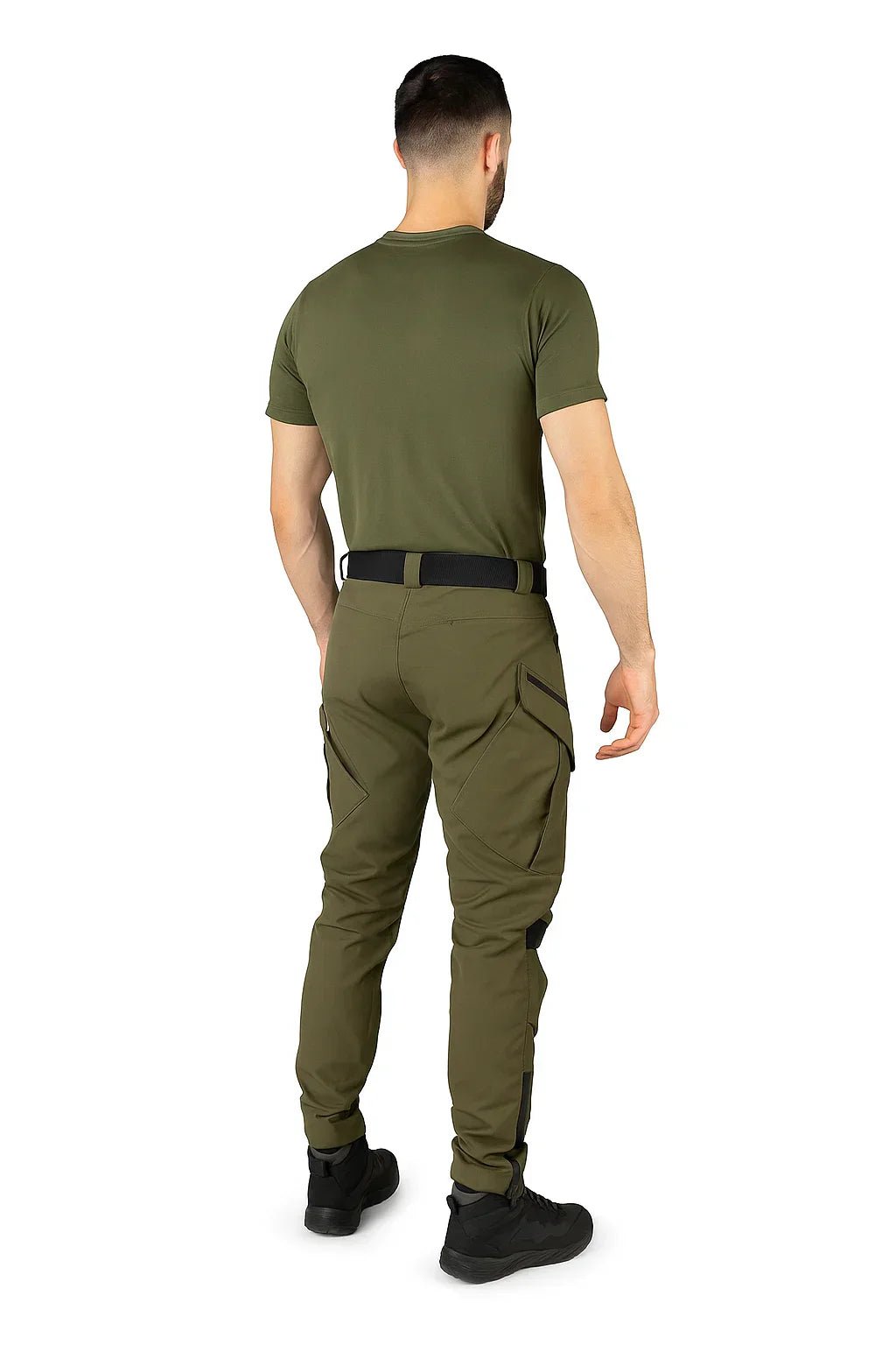 Men's Utility Trousers - Slim Cut Cargo - Style Pants - Luxyecs